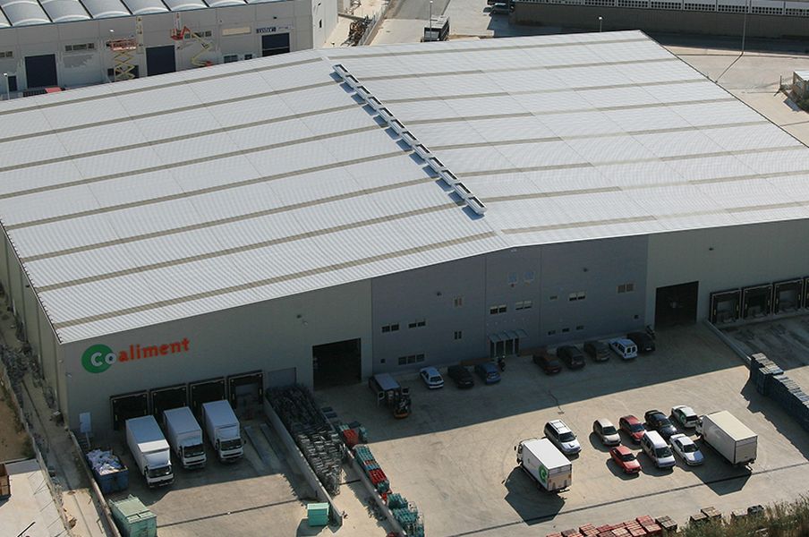 Construcció de plataforma logística Coaliment